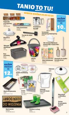 Leclerc - gazetka promocyjna Oferta E.Leclerc I Tanio to tu! od środy 07.01 do poniedziałku 12.01 - strona 5