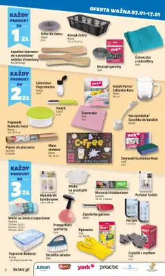 Leclerc - gazetka promocyjna Oferta E.Leclerc I Tanio to tu! od środy 07.01 do poniedziałku 12.01 - strona 2