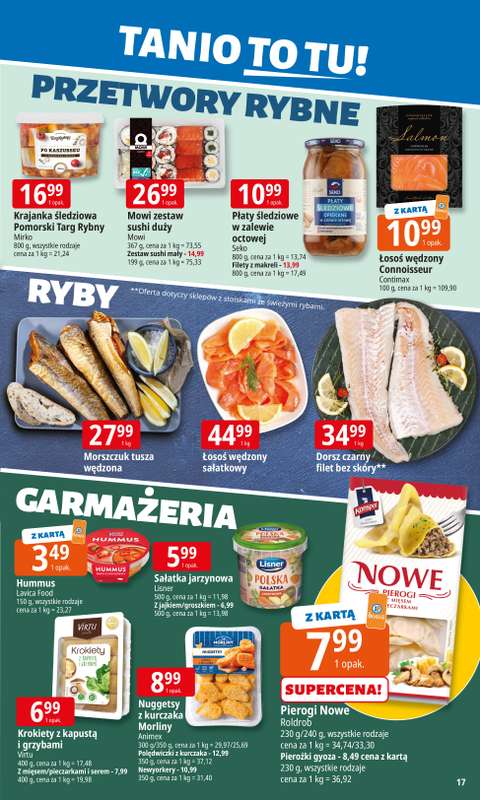 Leclerc - gazetka promocyjna Oferta E.Leclerc I Tanio to tu! od środy 07.01 do poniedziałku 12.01 - strona 17