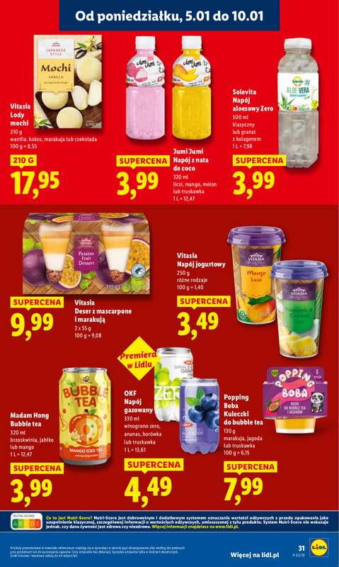 Lidl - gazetka promocyjna Oferta od poniedziałku od poniedziałku 05.01 do środy 07.01 - strona 33