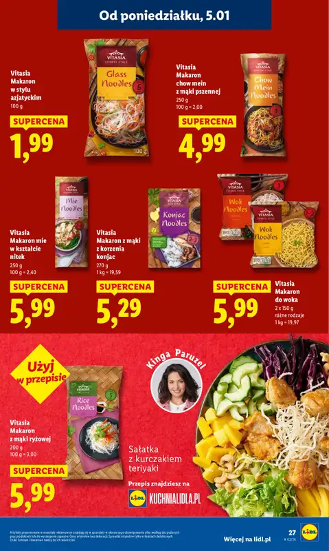 Lidl - gazetka promocyjna Oferta od poniedziałku od poniedziałku 05.01 do środy 07.01 - strona 29
