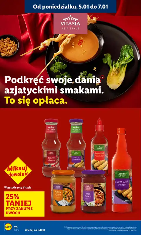 Lidl - gazetka promocyjna Oferta od poniedziałku od poniedziałku 05.01 do środy 07.01 - strona 22