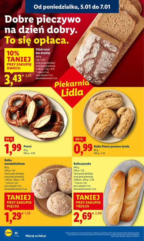 Lidl - gazetka promocyjna Oferta od poniedziałku od poniedziałku 05.01 do środy 07.01 - strona 34