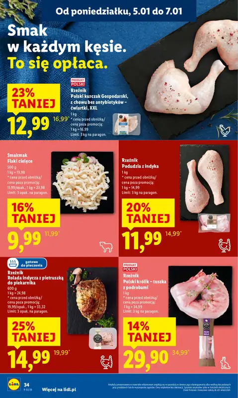 Lidl - gazetka promocyjna Oferta od poniedziałku od poniedziałku 05.01 do środy 07.01 - strona 36