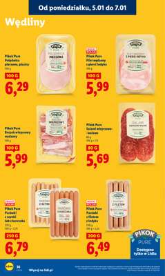 Lidl - gazetka promocyjna Oferta od poniedziałku od poniedziałku 05.01 do środy 07.01 - strona 38