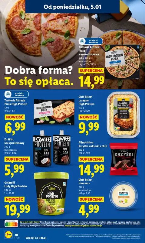 Lidl - gazetka promocyjna Oferta od poniedziałku od poniedziałku 05.01 do środy 07.01 - strona 42