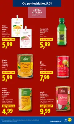 Lidl - gazetka promocyjna Oferta od poniedziałku od poniedziałku 05.01 do środy 07.01 - strona 21