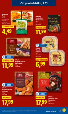 Lidl - gazetka promocyjna Oferta od poniedziałku od poniedziałku 05.01 do środy 07.01 - strona 31