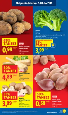 Lidl - gazetka promocyjna Oferta od poniedziałku od poniedziałku 05.01 do środy 07.01 - strona 17