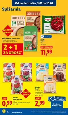 Lidl - gazetka promocyjna Oferta od poniedziałku od poniedziałku 05.01 do środy 07.01 - strona 54