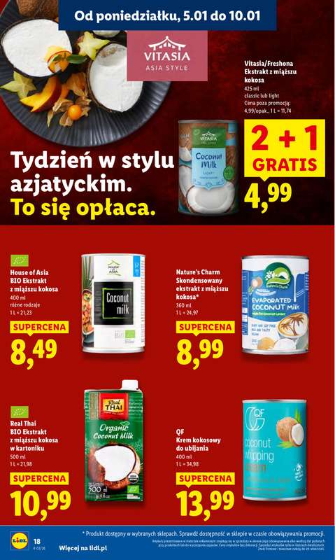 Lidl - gazetka promocyjna Oferta od poniedziałku od poniedziałku 05.01 do środy 07.01 - strona 20