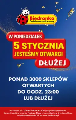 Biedronka - gazetka promocyjna Od poniedziałku od poniedziałku 05.01 do soboty 10.01 - strona 3