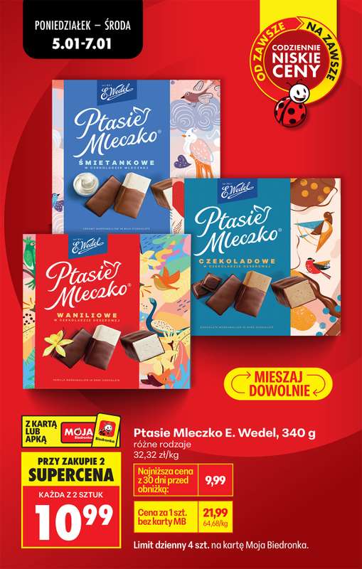 Biedronka - gazetka promocyjna Od poniedziałku od poniedziałku 05.01 do niedzieli 11.01 - strona 5