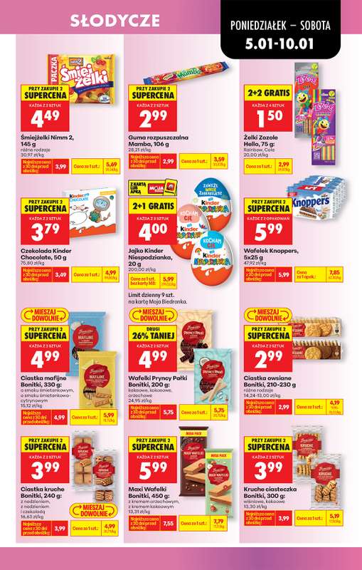 Biedronka - gazetka promocyjna Od poniedziałku, Z ladą tradycyjną od poniedziałku 05.01 do niedzieli 11.01 - strona 51
