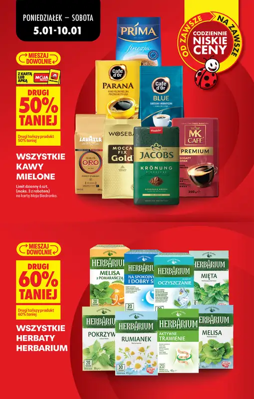 Biedronka - gazetka promocyjna Od poniedziałku, Z ladą tradycyjną od poniedziałku 05.01 do soboty 10.01 - strona 17