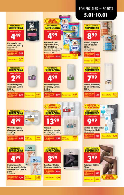 Biedronka - gazetka promocyjna Od poniedziałku, Z ladą tradycyjną od poniedziałku 05.01 do niedzieli 11.01 - strona 73