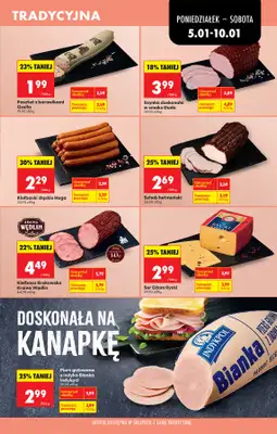 Biedronka - gazetka promocyjna Od poniedziałku, Z ladą tradycyjną od poniedziałku 05.01 do soboty 10.01 - strona 31