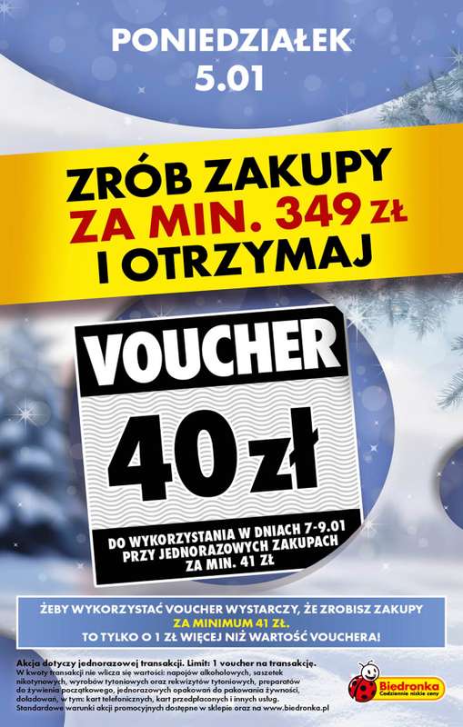 Biedronka - gazetka promocyjna Od poniedziałku, Z ladą tradycyjną od poniedziałku 05.01 do niedzieli 11.01 - strona 2