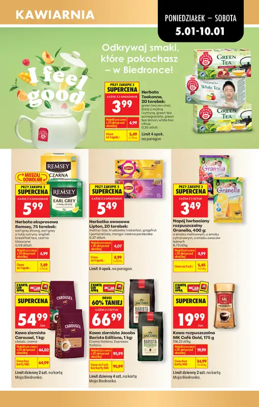 Biedronka - gazetka promocyjna Od poniedziałku, Z ladą tradycyjną od poniedziałku 05.01 do soboty 10.01 - strona 49