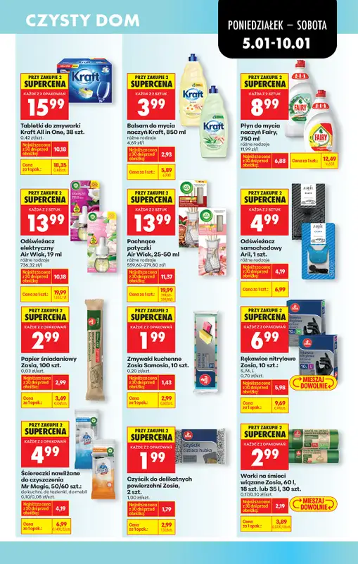 Biedronka - gazetka promocyjna Od poniedziałku, Z ladą tradycyjną od poniedziałku 05.01 do soboty 10.01 - strona 71