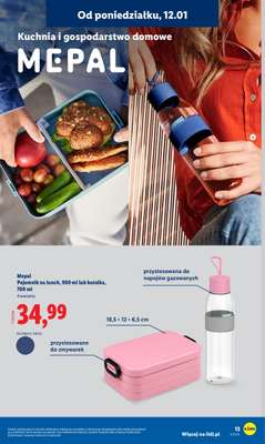 Lidl - gazetka promocyjna Katalog od poniedziałku 12.01 do soboty 17.01 - strona 13