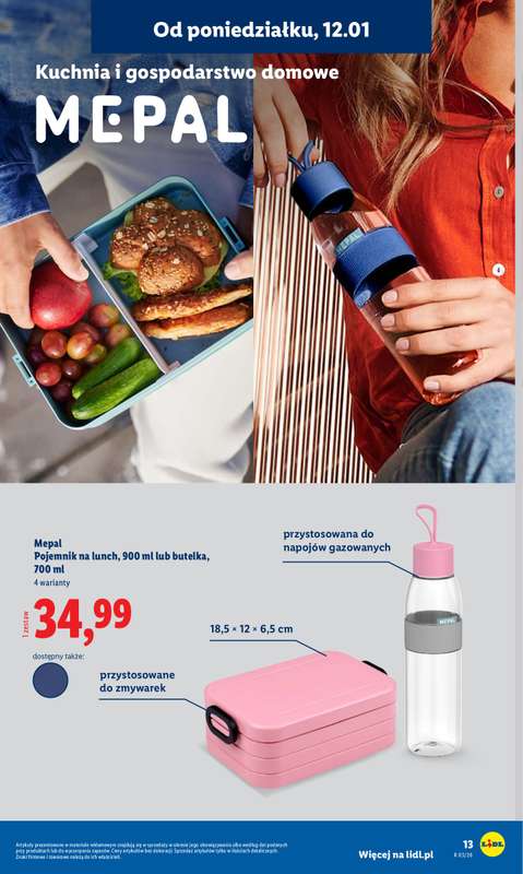 Lidl - gazetka promocyjna Katalog od poniedziałku 12.01 do soboty 17.01 - strona 13