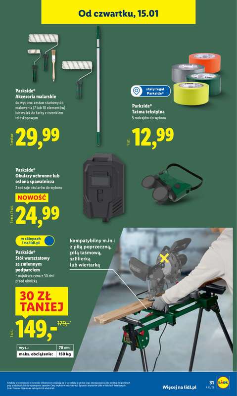 Lidl - gazetka promocyjna Katalog od poniedziałku 12.01 do soboty 17.01 - strona 33