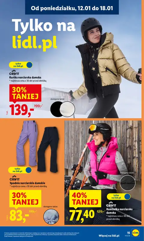 Lidl - gazetka promocyjna Katalog od poniedziałku 12.01 do soboty 17.01 - strona 17