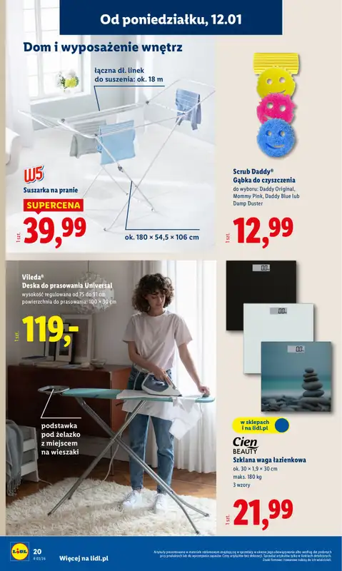 Lidl - gazetka promocyjna Katalog od poniedziałku 12.01 do soboty 17.01 - strona 22