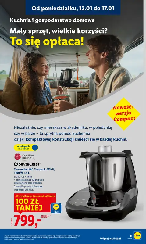 Lidl - gazetka promocyjna Katalog od poniedziałku 12.01 do soboty 17.01 - strona 5