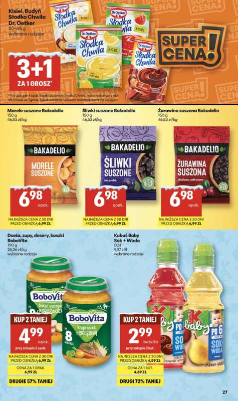 Delikatesy Centrum - gazetka promocyjna Gazetka  do środy 14.01 - strona 27