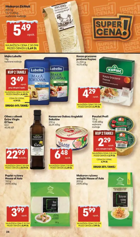 Delikatesy Centrum - gazetka promocyjna Gazetka  do środy 14.01 - strona 24