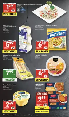 Delikatesy Centrum - gazetka promocyjna Gazetka  do środy 14.01 - strona 22