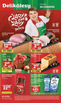 Delikatesy Centrum - gazetka promocyjna Gazetka  do środy 14.01
