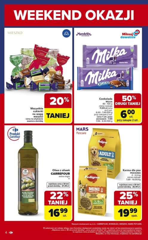 Carrefour - gazetka promocyjna Gazetka Weekend promek już od czwartku od czwartku 08.01 do soboty 10.01 - strona 4