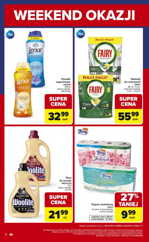 Carrefour - gazetka promocyjna Gazetka Weekend promek już od czwartku od czwartku 08.01 do soboty 10.01 - strona 6