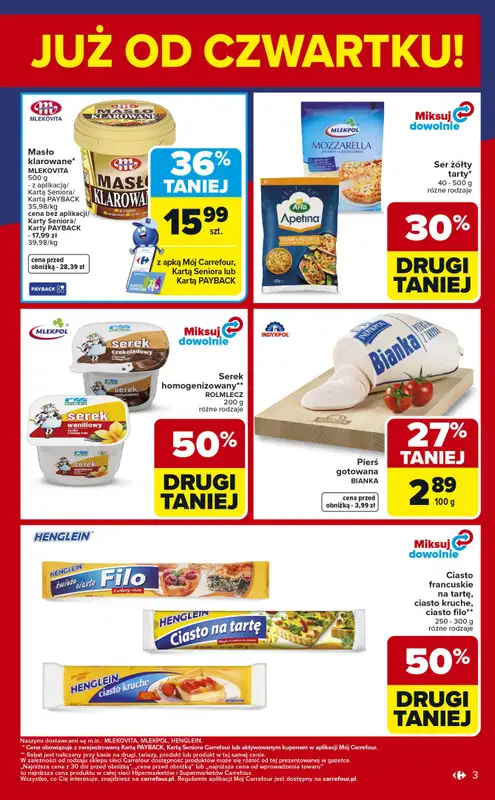 Carrefour Market - gazetka promocyjna Gazetka Weekend promek już od czwartku   - strona 3