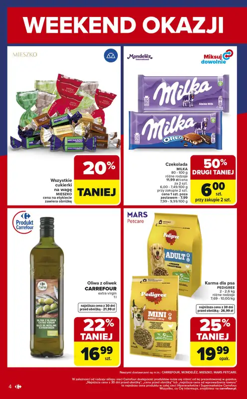 Carrefour Market - gazetka promocyjna Gazetka Weekend promek już od czwartku od czwartku 08.01 do soboty 10.01 - strona 4