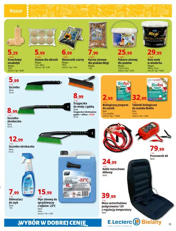 Leclerc - gazetka promocyjna Oferta Bielany | Tanio w E.Leclerc od wtorku 13.01 do niedzieli 25.01 - strona 13