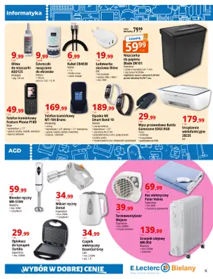 Leclerc - gazetka promocyjna Oferta Bielany | Tanio w E.Leclerc od wtorku 13.01 do niedzieli 25.01 - strona 15