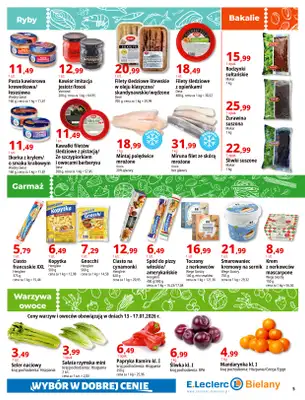 Leclerc - gazetka promocyjna Oferta Bielany | Tanio w E.Leclerc od wtorku 13.01 do niedzieli 25.01 - strona 5