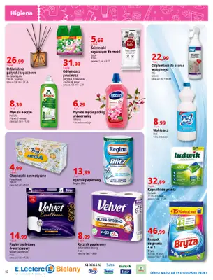 Leclerc - gazetka promocyjna Oferta Bielany | Tanio w E.Leclerc od wtorku 13.01 do niedzieli 25.01 - strona 10