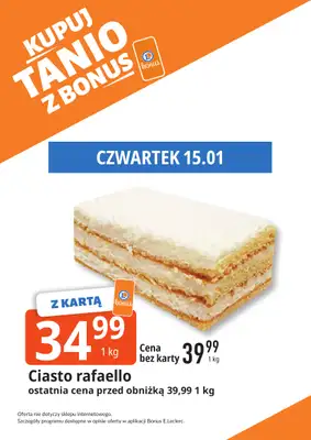 Leclerc - gazetka promocyjna Oferta Bielany I Kupuj tanio z bonus od wtorku 13.01 do niedzieli 25.01 - strona 4