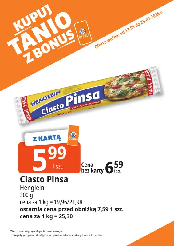 Leclerc - gazetka promocyjna Oferta Bielany I Kupuj tanio z bonus od wtorku 13.01 do niedzieli 25.01 - strona 16