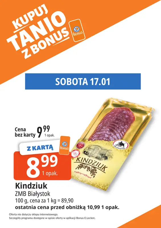 Leclerc - gazetka promocyjna Oferta Bielany I Kupuj tanio z bonus od wtorku 13.01 do niedzieli 25.01 - strona 11