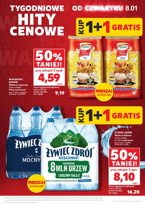Kaufland - gazetka promocyjna Oferta Kaufland od czwartku 08.01 do środy 14.01 - strona 3