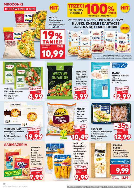 Kaufland - gazetka promocyjna Oferta Kaufland od czwartku 08.01 do środy 14.01 - strona 40