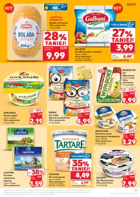 Kaufland - gazetka promocyjna Oferta Kaufland od czwartku 08.01 do środy 14.01 - strona 37