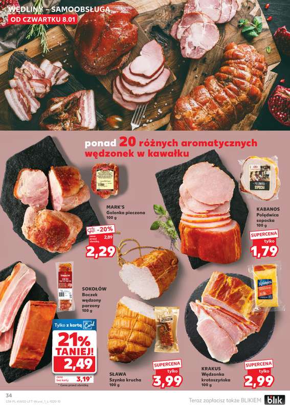 Kaufland - gazetka promocyjna Oferta Kaufland od czwartku 08.01 do środy 14.01 - strona 34