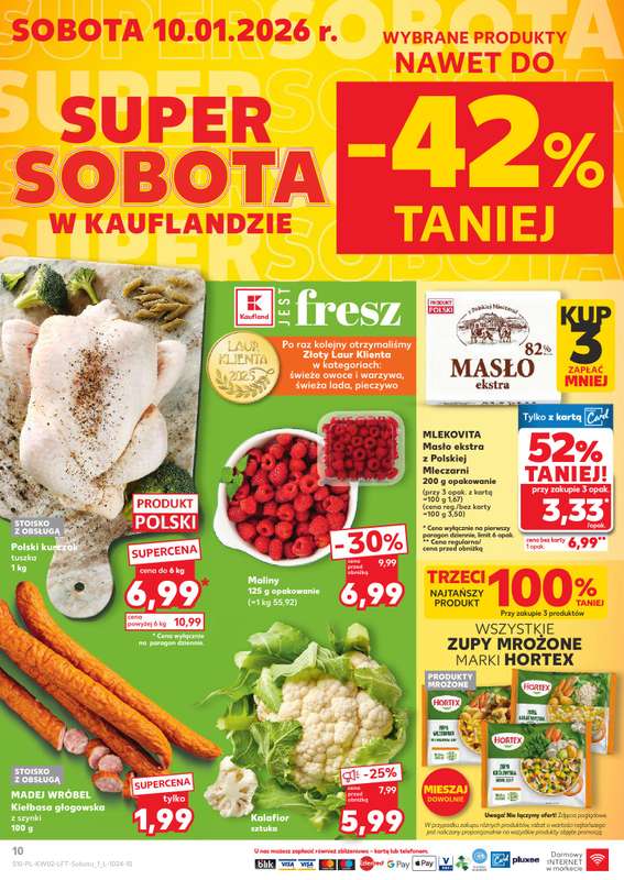 Kaufland - gazetka promocyjna Oferta Kaufland od czwartku 08.01 do środy 14.01 - strona 10